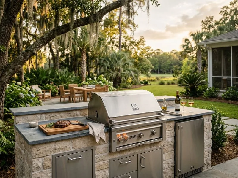 Outdoor Kitchens project example