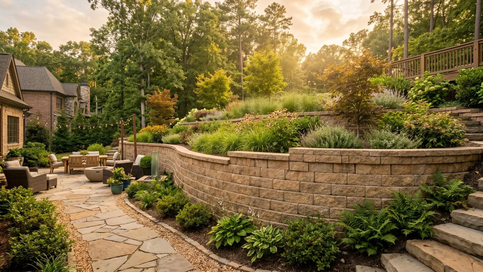 Engineered Retaining Walls Across the Carolinas